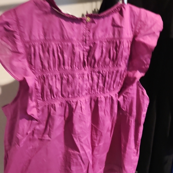 Rails Magenta Ruffle Top - Picture 3 of 5